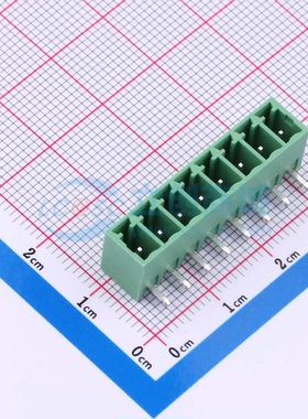 插拔式接线端子XDCB-8A381M-20-3G61 弯插3.81mm 1x8P 板端/插座-