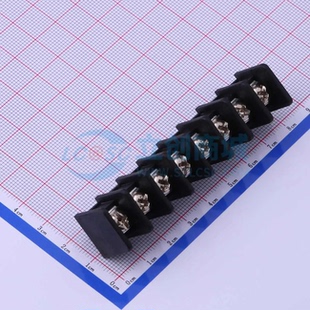 栅栏式 1x8P 9.5 插件9.5mm 直针 接线端子DBT30C