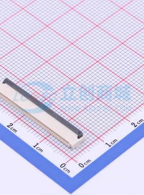 连接器 KH-FPC0.5-H2.0SMT-54P-QCHF SMD,P=0.5mm 54P 翻盖式