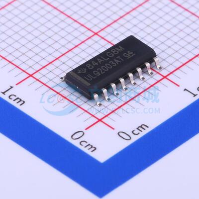 功率电子开关 ULQ2003ATDRQ1 SOIC-16 原装正品 电子元器件配单