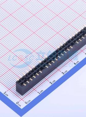排母 FH-00215 SMD,P=2.54mm 2x23P 方孔 电子元器件配单