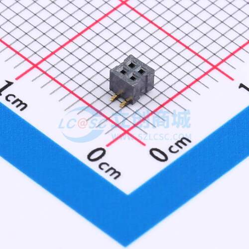 排母 CSCC211-0202A001C1AA SMD,P=1mm 2x2P 电子元器件配单