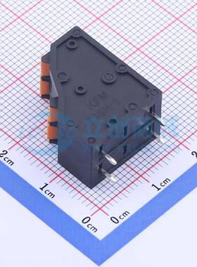 弹簧式接线端子KFM736H-5.0-2*2P 插件,P=5mm 2x2P 黑色