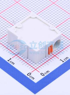 弹簧式接线端子KF239-5.08-1P 插件,P=5.08mm 1x1P 白色