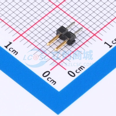 排针 2355045-2 插件,P=2mm 单排 原装正品