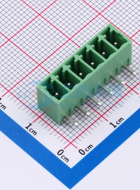 插拔式接线端子JCB381-WOMC6P 弯插3.81mm
