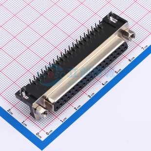 弯插 Sub 37PCM 母 正品 SUB 原装 VGA连接器 37P