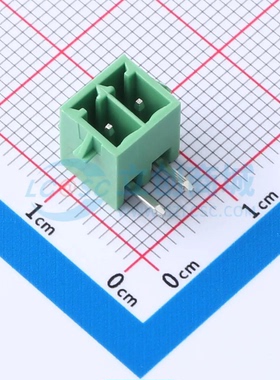 插拔式接线端子KF2EDGRG-3.5-2P 弯插3.5mm 1x2P 板端/插座-闭口