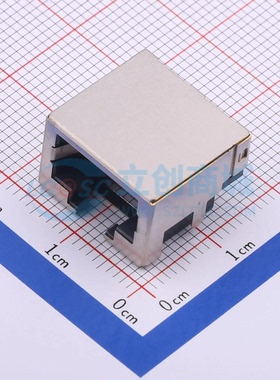 以太网连接器 MJ88B1-B011-HLRV1-P插件 RJ45插座 不带LED