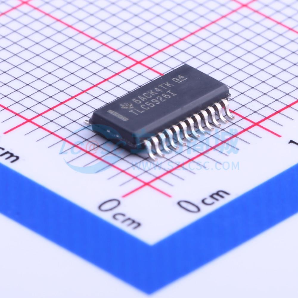 LED驱动 TLC5926IDBQR SSOP-24-150mil 原装正品 电子元器件配单