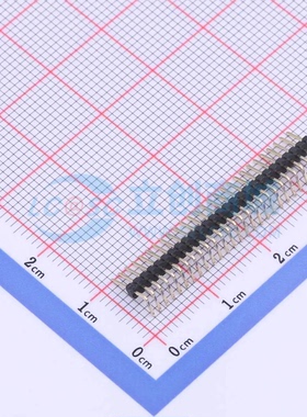 排针 X1311WR-27J-C26D40 弯插,P=1.27mm 1x27P 方针 原装正品