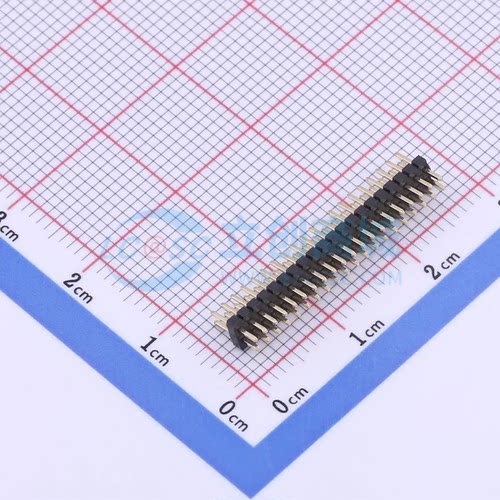 排针 X1321WV-2x20J-C30D23 插件,P=1.27mm 2x20P 方针 原装正品