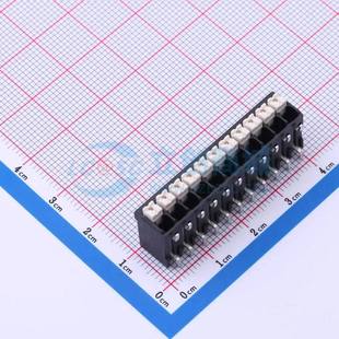 35011BP1 SMD P=3.5mm 弹簧式 卧贴 SMT 1x11P 黑 接线端子JL212R