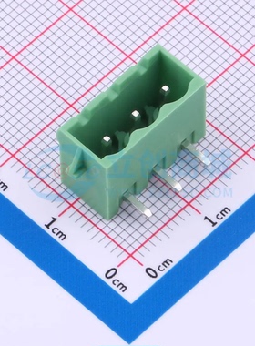 插拔式接线端子KF2EDGRG-5.0-3P插件5mm