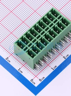 插拔式接线端子DB2ERHB-3.5-2*9P-GN 弯插3.5mm 2x9P 板端/插座-