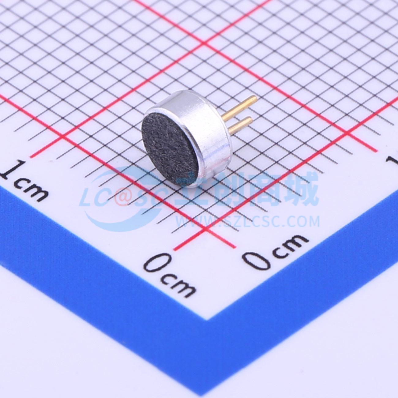 咪头/麦克风 GMI4522P-2C-42db 插件,D=4.5mm 电子元器件配单
