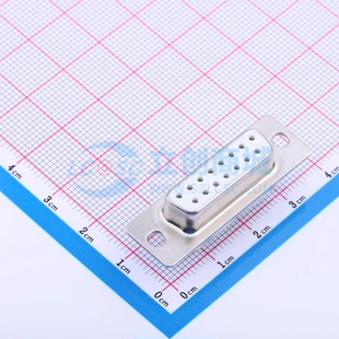 焊线式 VGA连接器 正品 原装 15P 母 插件 X0115FC2W1 Sub