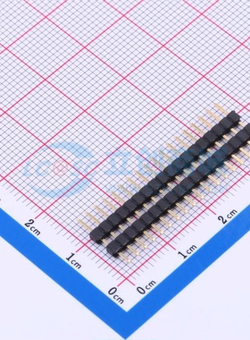 排针 X4612WV-18I-C40D28-E60 插件,P=2mm 1x18P 方针 原装正品