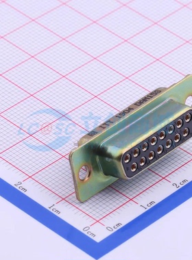 D-Sub/VGA连接器 DAM15S - 母 焊线式 15P 原装正品