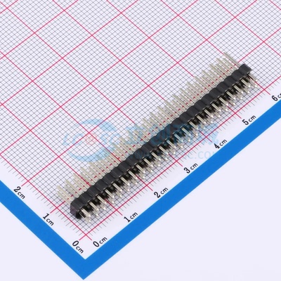 排针 KH-2.54PH180-2X23P-L11.5 插件,P=2.54mm 2x23P 双排 原装