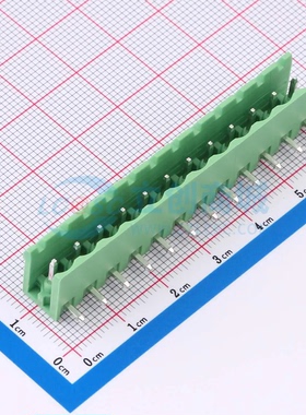 插拔式接线端子HC-JXDZR-5.08-12P 弯插5.08mm 1x12P 板端/插座-