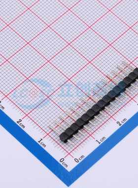 排针 DS1021-1x15SF11-B 插件,P=2.54mm 1x15P 单排 原装正品