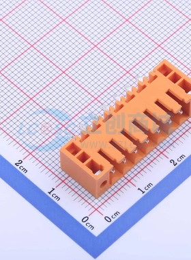 插拔式接线端子KF2EDGJVM-3.5-7P 插件3.5mm 1x7P 板端/插座-闭口