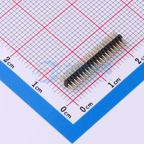 排针 ZX-PZ1.0-2-20PZZ 插件,P=1mm 2x20P 方针 原装正品