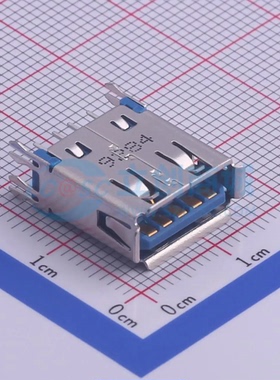 USB连接器 GSB412137CHR 插件 USB 3.1 母 直插 原装正品