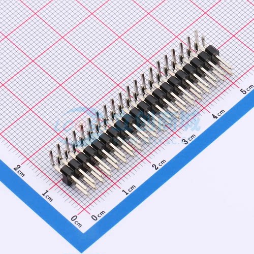 排针 HC-PZ254-13.8L-2x20PWA 弯插,P=2.54mm 2x20P 方针 原装正
