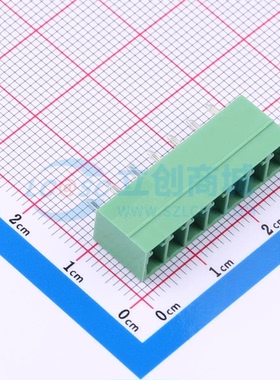 插拔式接线端子XDCB-7A381M-10-3G61 插件3.81mm 1x7P 板端/插座-