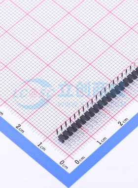 排针 PZ200-1-19-W 弯插,P=2mm 1x19P 方针 原装正品