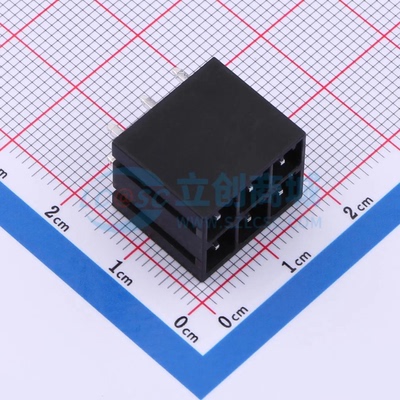 插拔式接线端子JL2EDGVHC-50803B01插件5.08mm 2x3P 板端/插座-闭