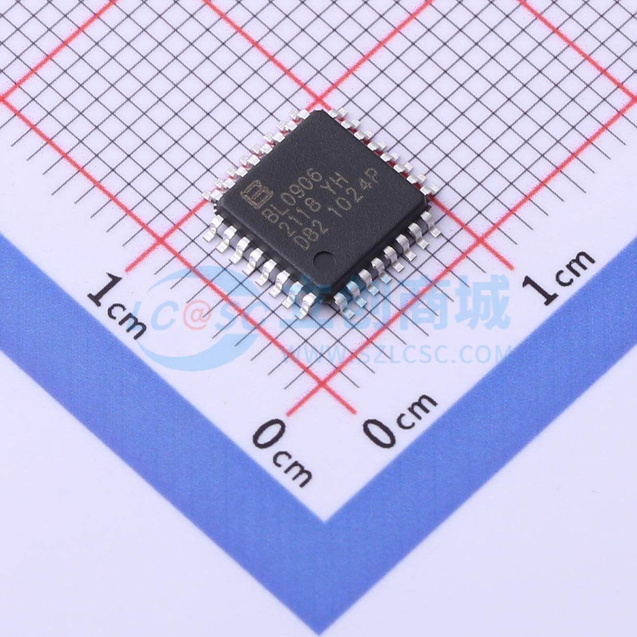 电能计量芯片 BL0906 LQFP-32(7x7) 原装正品 电子元器件配单