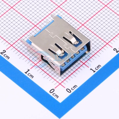 USB连接器 HC-USB3.0-L137-ZP 插件 USB 3.0 母 直插 原装正品