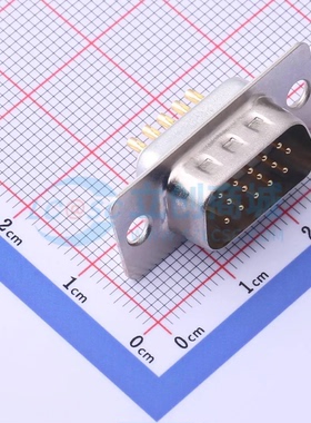 D-Sub/VGA连接器 X0415WC2W1 插件 公 焊线式 15P 原装正品