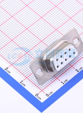 D-Sub/VGA连接器 SUB-DBAF-107A-092 - 母 焊线式 9P 原装正品