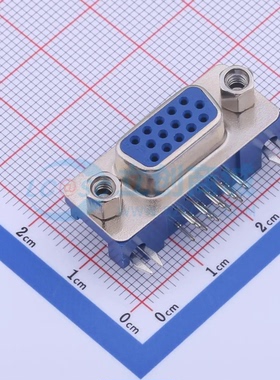 D-Sub/VGA连接器 FDB1519-F0DB300U1KA 弯插 母 弯插 15P 原装正