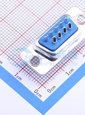 D-Sub/VGA连接器 D-DB0009PF-A000 插件 母 焊线式 9P 原装正品