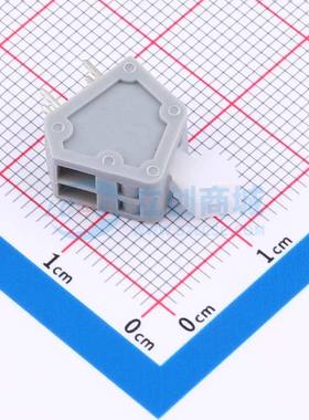 弹簧式接线端子KF240-2.54-2P 插件,P=2.54mm
