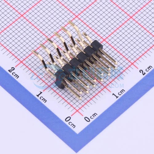 排针 X6521WRS-2x06E-C60D87 SMD,P=2.54mm,卧贴 2x6P 方针 原装