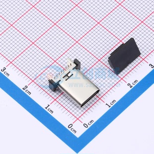 母 USB 正品 原装 立贴 2.0 SMD 7082E USB连接器