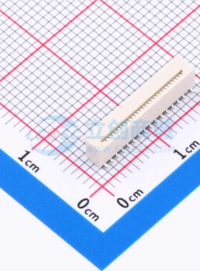 连接器 WL0540013-280R-001 SMD,P=0.5mm(交错脚) 28P 无锁 单侧