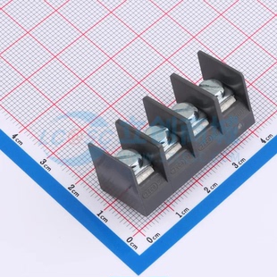 接线端子982 1x4P P=9.52mm 直针 栅栏式