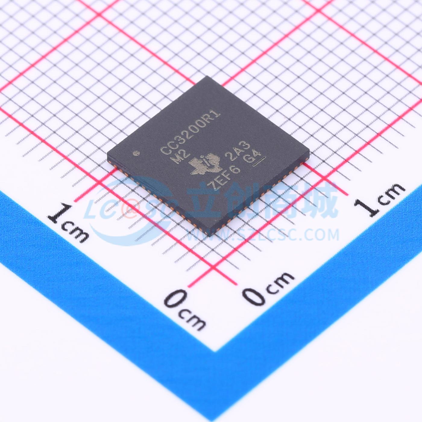 无线收发芯片 CC3200R1M2RGC VQFN-64-EP(9x9) 电子元器件配单