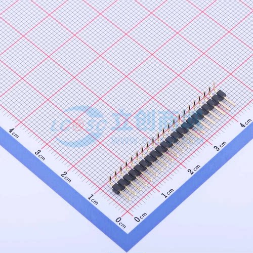 排针 X4611WR-21I-C40D28 弯插,P=2mm 1x21P 方针 原装正品