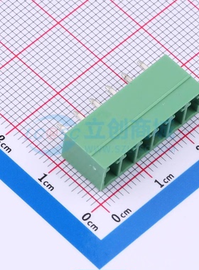 插拔式接线端子XDCB-6A381M-10-3G61 插件3.81mm 1x6P 板端/插座-