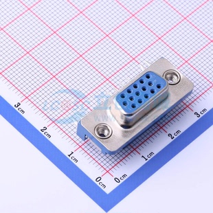 原装 HDR 弯插 母 102DIP VGA连接器 正品 15P Sub