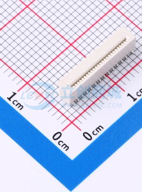 FFC/FPC连接器WL0540013-240R-001 SMD,P=0.5mm(交错脚) 24P 无锁