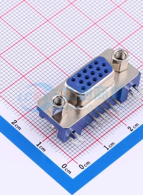 D-Sub/VGA连接器 XDDB-1518-0932 弯插 母 弯插 15P 原装正品